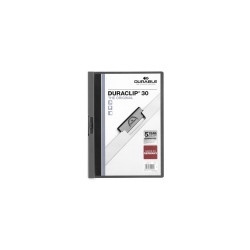 Klip mappa 30lap Durable Duraclip®, antracit Író- irodaszer, papíráru Durable