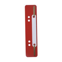 Gyorsfűző szerkezet, lefűzőlapocska, PP Durable 25 db/csomag, piros Író- irodaszer, papíráru Durable