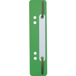 Gyorsfűző szerkezet, lefűzőlapocska, PP Durable 25 db/csomag, zöld Író- irodaszer, papíráru Durable