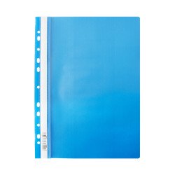 Gyorsfűző lefűzhető A4, PP 11 lyukkal Bluering® kék Író- irodaszer, papíráru Bluering
