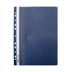 Gyorsfűző lefűzhető A4, PP 11 lyukkal Bluering® sötétkék Író- irodaszer, papíráru Bluering