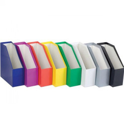 Iratpapucs 9cm, karton, fóliázott Bluering® ezüst