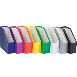 Iratpapucs 9cm, karton, fóliázott Bluering® fekete Író- irodaszer, papíráru Bluering