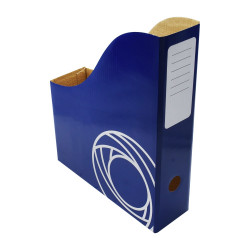 Iratpapucs 8cm, mikrohullámú karton Bluering®, kék Író- irodaszer, papíráru Bluering
