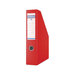 Iratpapucs 7,5cm,lapraszerelt, PP/karton, Donau, piros Író- irodaszer, papíráru Donau