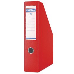 Iratpapucs 7,5cm,lapraszerelt, PP/karton, Donau, piros Író- irodaszer, papíráru Donau