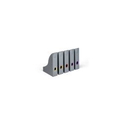 Iratpapucs 73x306x241mm, szett Durable Varicolor®, 5 db/csomag, antracit Író- irodaszer, papíráru Durable