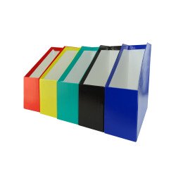 Iratpapucs 9cm, karton, lakkozott Bluering® kék Író- irodaszer, papíráru Bluering