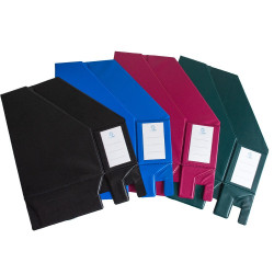 Iratpapucs 9cm, PVC lapraszerelet Bluering®, fekete