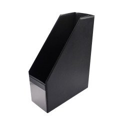 Iratpapucs 9cm, PVC Bluering®, fekete Író- irodaszer, papíráru Bluering