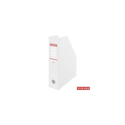 Iratpapucs 7cm, PVC/karton összehajtható Esselte Vivida fehér Iratpapucs 7cm, PVC/karton összehajtható Esselte Vivida fehér