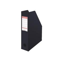 Iratpapucs 7cm, PVC/karton összehajtható Esselte Vivida fekete Író- irodaszer, papíráru Esselte