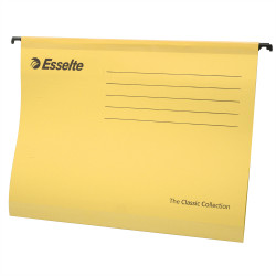 Függőmappa A4, karton Esselte Classic 90314 sárga Író- irodaszer, papíráru Esselte