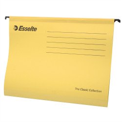 Függőmappa A4, karton Esselte Classic 90314 sárga Író- irodaszer, papíráru Esselte