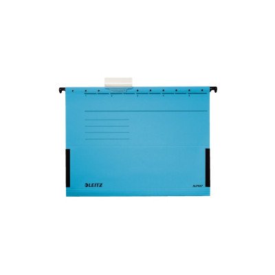 Függőmappa A4, karton oldaltzárt Leitz Alpha kék Függőmappa A4, karton oldaltzárt Leitz Alpha kék