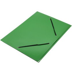 Gumis mappa A4, 400g. karton Fornax Glossy zöld Író- irodaszer, papíráru Fornax