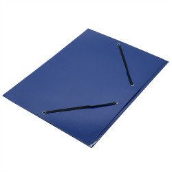Gumis mappa A4, 400g. karton Fornax kék Író- irodaszer, papíráru Fornax