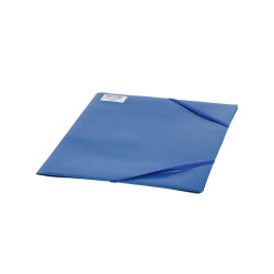 Gumis mappa A4, műanyag Bluering® kék Író- irodaszer, papíráru Bluering