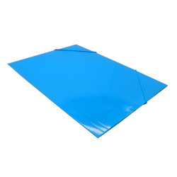Gumis mappa A4, 300g. karton sarok gumírozással Bluering®, kék Író- irodaszer, papíráru Bluering