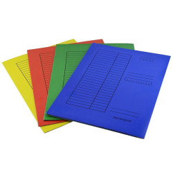 Iratgyűjtő, pólyás dosszié A4, 230g. karton ,Bluering®, narancs