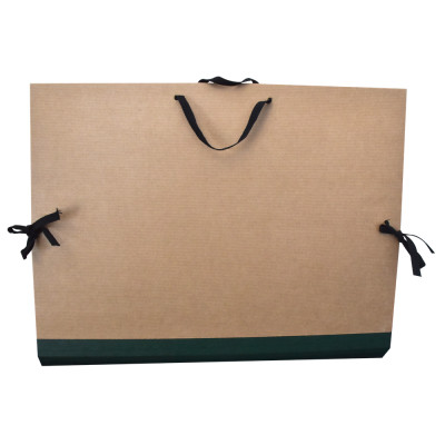 Rajztábla tartó, rajzlaptartó B2, méret karton, szalagfüles Bluering® prémium