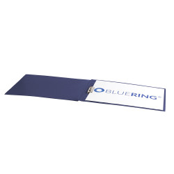 Villámzáras mappa A3, fekvő műanyag, Bluering®, kék Író- irodaszer, papíráru Bluering