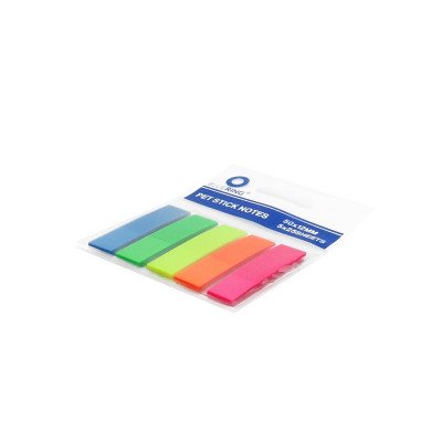 Jelölőcímke 12x45mm, 5x25lap, műanyag 5szín/bliszter, adagolón Bluering® Jelölőcímke 12x45mm, 5x25lap, műanyag 5szín/bliszter, adagolón Bluering®