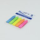 Jelölőcímke 12x50mm, 5x25lap, műanyag nyíl Bluering® 5 klf. szín