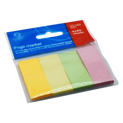 Jelölőcímke 20x50mm, 4x40lap, papír, vegyes pasztell színek Bluering® Író- irodaszer, papíráru Bluering