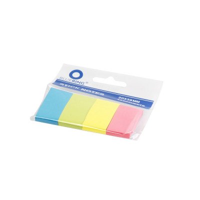 Jelölőcímke 20x38mm, 4x50lap, papír, Bluering® Jelölőcímke 20x38mm, 4x50lap, papír, Bluering®