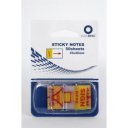 Jelölőcímke 25x45mm, 50lap, műanyag Bluering® aláírás ikon sárga