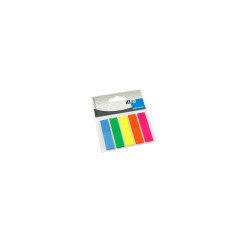 Jelölőcímke 12x44mm, 5x25lap műanyag Info Notes kék zöld sárga rózsaszín narancssárga Író- irodaszer, papíráru Info Notes