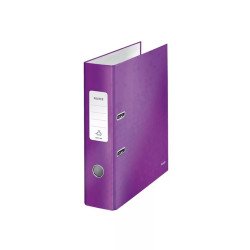 Iratrendező A4, 8cm, karton Leitz 180 Wow lila Író- irodaszer, papíráru Leitz