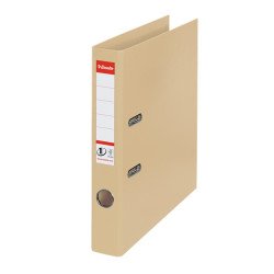 Iratrendező A4, 5cm, PP élvédő sínnel, Esselte Standard homok Író- irodaszer, papíráru Esselte