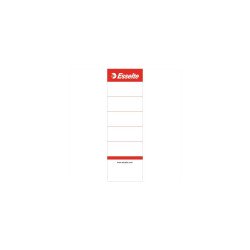 Cserecímke iratrendezőhöz, kétoldalas 50x158mm, Esselte fehér 10 db/csom Író- irodaszer, papíráru Esselte