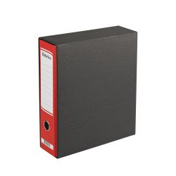 Tokos iratrendező A4, 8cm, Foroffice piros Író- irodaszer, papíráru Foroffice