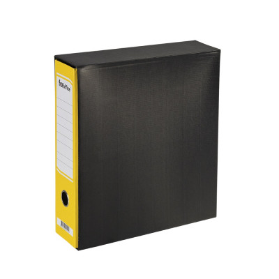 Tokos iratrendező A4, 8cm, Foroffice sárga Tokos iratrendező A4, 8cm, Foroffice sárga