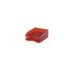 Irattálca Durable Basic, áttetsző piros Író- irodaszer, papíráru Durable