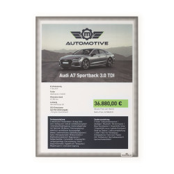 Információs tasak A4, statikus rögzítés Durable 5 db/csomag,