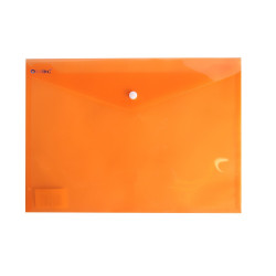 Irattartó tasak A4, PP patentos Bluering® transzparens narancs Író- irodaszer, papíráru Bluering