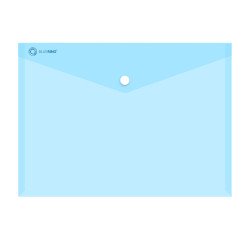 Irattartó tasak A4, PP patentos Bluering® transzparens kék Író- irodaszer, papíráru Bluering