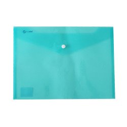 Irattartó tasak A4, PP patentos Bluering® transzparens zöld Író- irodaszer, papíráru Bluering