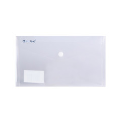 Irattartó tasak DL `csekk` patentos PP Bluering® transzparens Író- irodaszer, papíráru Bluering