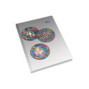 Butikkönyv A4, 96lap, Educa kockás