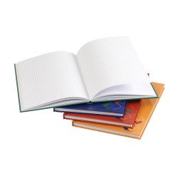 Beírókönyv A5, 96lap, keményfedeles egyszínű Educa kockás Író- irodaszer, papíráru Educa