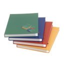 Mutató, beíró A4, 192lap, keményfedeles egyszínű ABC regiszteres Educa vonalas