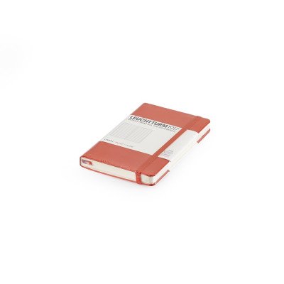 Notesz A6, vonalas pocket Leuchtturm piros