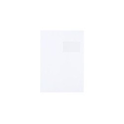 Boríték TC/4 szilikonos bélésnyomott jobb ablak 50x100mm ablak jobb oldalról 20mm felülről 52mm Bluering® fehér Író- irodaszer, papíráru Bluering