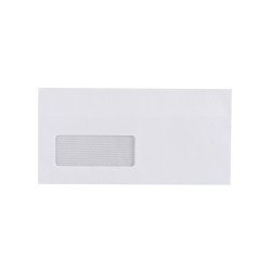 Boríték LA4 öntapadó bélésnyomott bal ablak 35x90mm 110x220mm B20A20 Bluering® fehér Író- irodaszer, papíráru Bluering