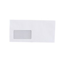 Boríték LC6/5 enyvezett bélésnyomott bal ablakos 45x90mm 114x229mm B20A15 Bluering® fehér Író- irodaszer, papíráru Bluering